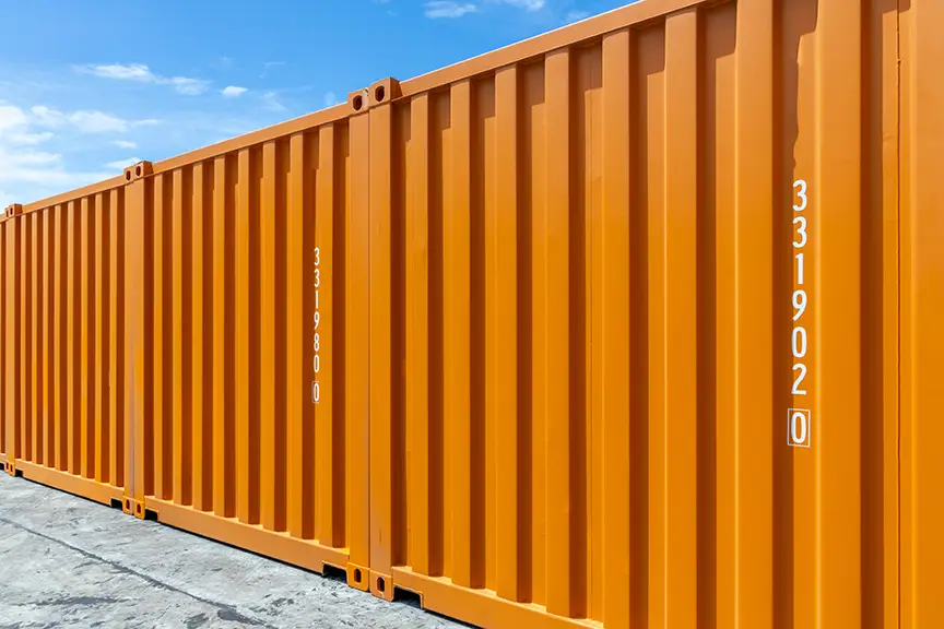 Freight container large container for Caledonia Storage